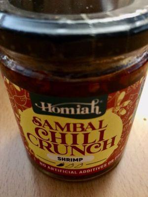 Shrimp Sambal Chili Crunch