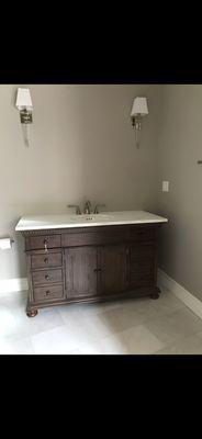 Bathroom remodeling