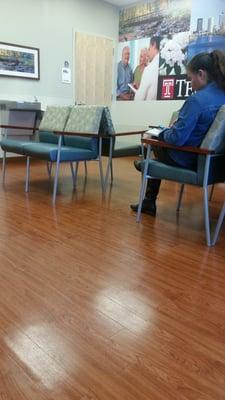 Nice, clean waiting room