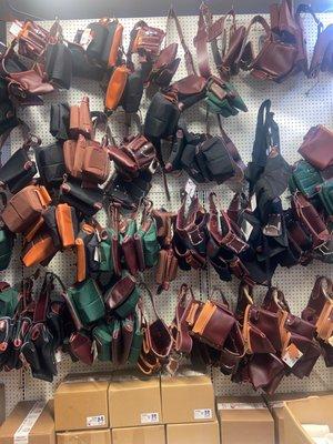 Leather bags