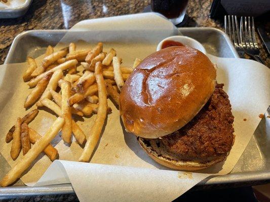 Nashville hit Nashville Hot Crispy Chicken Sandwich