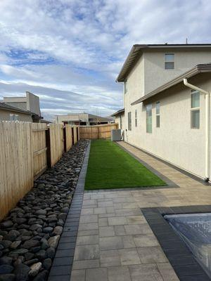 Artificial turf area for the dogs! #petfriendly