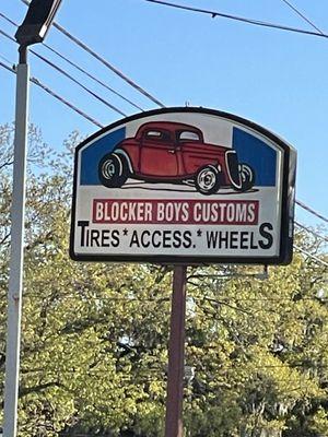 Blocker Boys sign