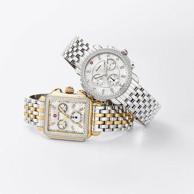 Doumato Jewelers offers a variety of watch brands, including Michele.