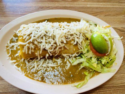 Carne Asada smothered burrito