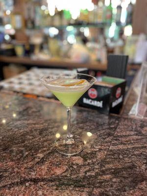 Pistachio martini!