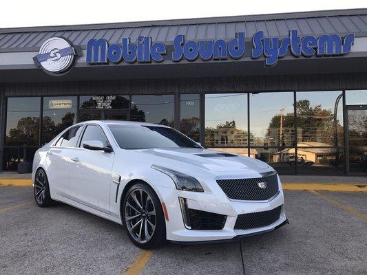 CTS-V with JL Audio 13w7