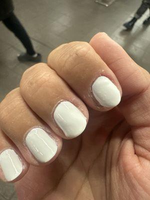 Regular polish manicure Essie