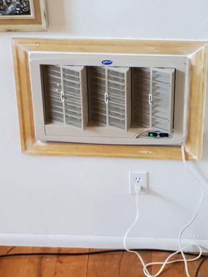 Swamp cooler install plus trim