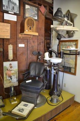 antique dentist chair - no wonder people fear dentists