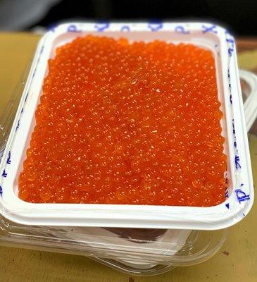 Red (chum) caviar