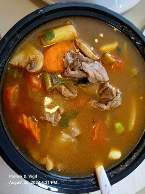 Beef soup