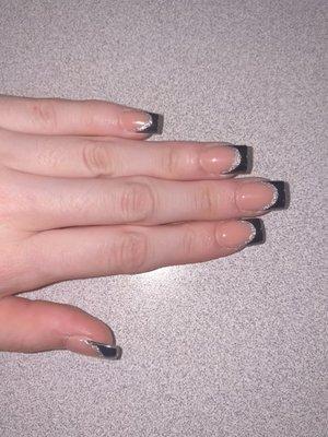 Square French nails