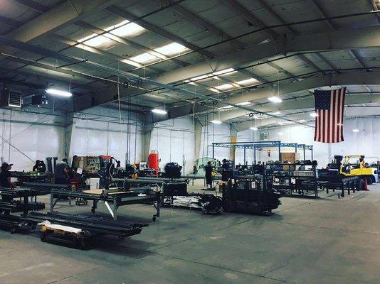 ArcLight Dynamics CNC System manufacturing floor