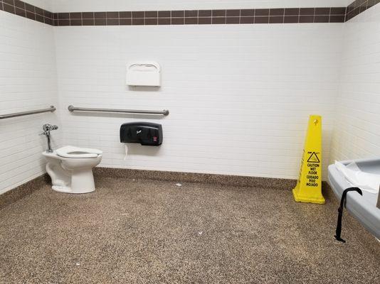 Safeway - HUGE bathroom, you can probably do cartwheels in there