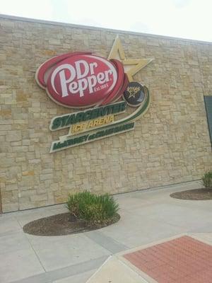 Outside of the Dr Pepper Starcenter Craig Ranch McKinney