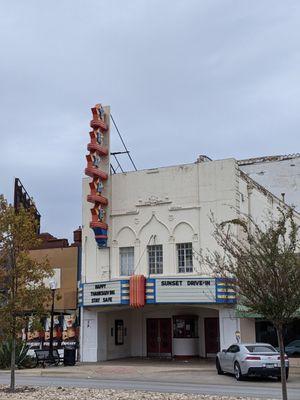 Lee Harvey Oswald arrested here after killing Kennedy he slipped in without buying a ticket so they called the cops!