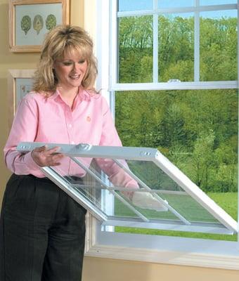 Beautiful, energy effiecient, energy star rated, vinyl replacement windows.