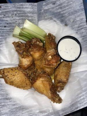 Lemon Pepper Chicken Wings