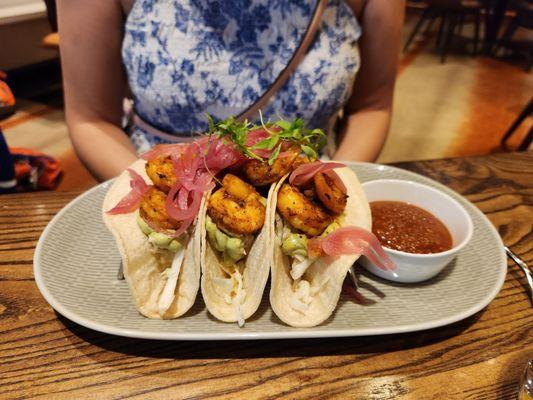 Shrimp tacos