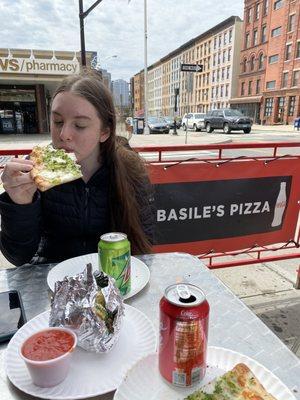 Broccoli pizza...