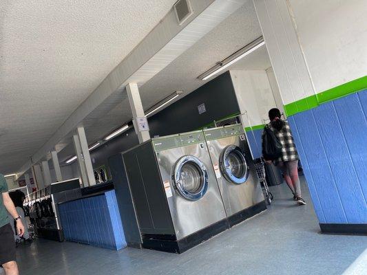 Laundry mat.