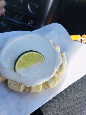 Coconut Lime Sugar Cookie