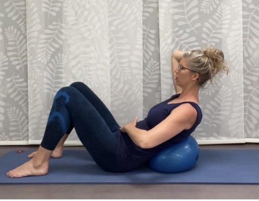 Postpartum pilates for pelvic health and diastasis recti strengthening.