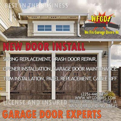 We Fix Garage Doors