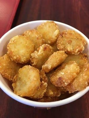 Taco John's nasty ass tater tots!