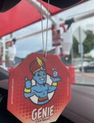 Free car freshener