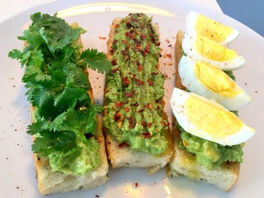 Three Avocado Toast