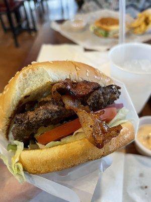 Big bacon ranch burger