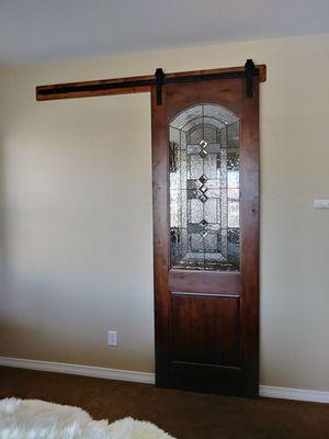 Handmade barn door