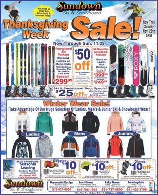 Thanksgiving Week Sale is Going On Now!  See our ad for the best In-Store savings of the season!