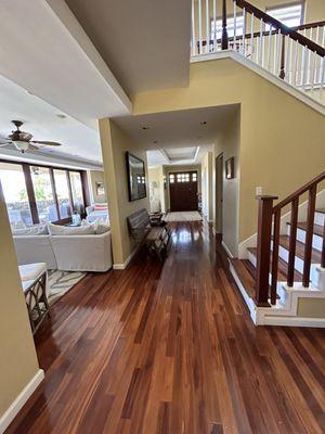 View to the front from kitchen area