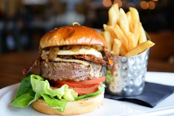 Black Label Burger & French Fries