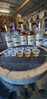 Rum tasting