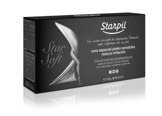 We use hypoallergenic Starsoft Film Hard Wax crafted for sensitive skin to ensure the most comfortable experience for our clients.