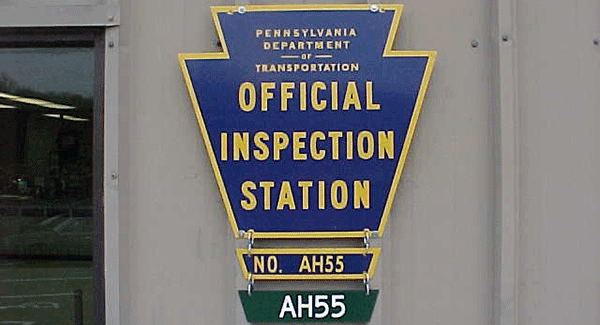 Official Pennsylvania Inspection Station.