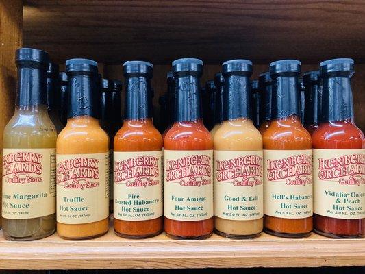 Ikenberry Orchards & Country Store Hot Sauces