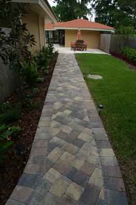 Brick Pavers Walkway