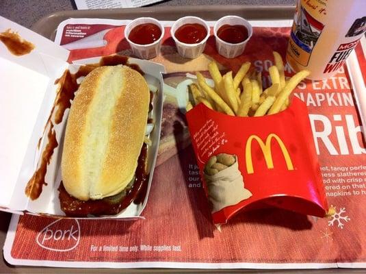 McRib Meal