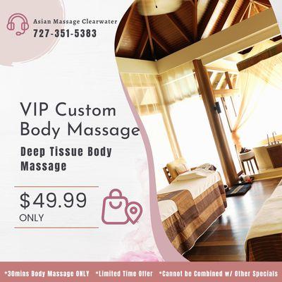 Asian Massage Clearwater
 1859 Gulf to Bay Blvd, Clearwater, FL 33765
 Call us at 727-351-5383