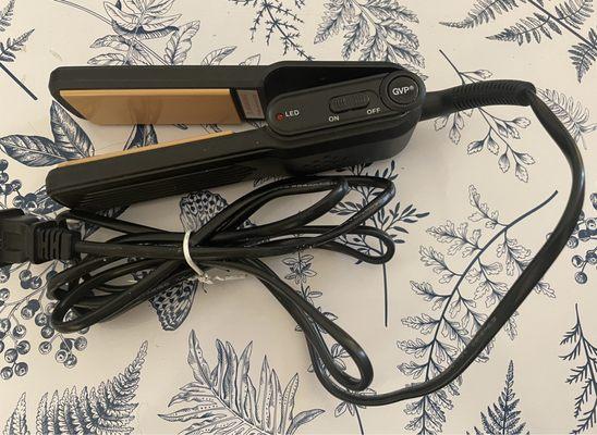 Got this mini straightening iron.  Works great!