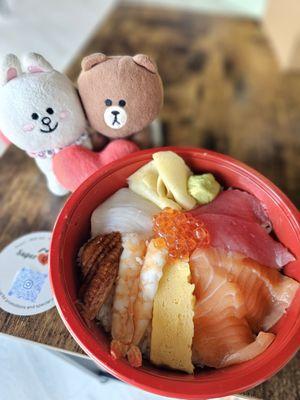 Chirashi Bowl... fresh and colorful!