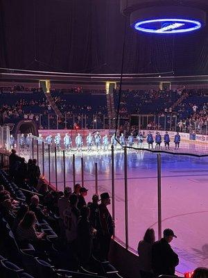 Tulsa Oiler Team - Pregame Player Intro