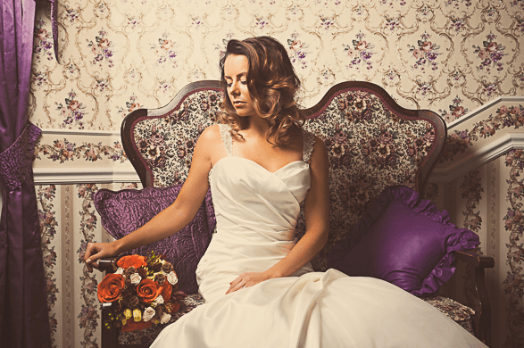 All-Down Wedding Hairstyle.