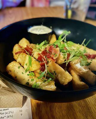 Loaded Yucca fries