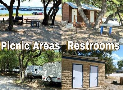 Picnic Areas and Restrooms Available to guests